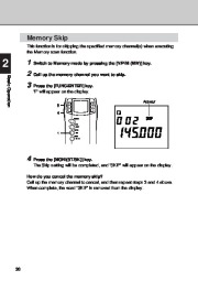 Alinco DJ-X3 T E VHF UHF FM Radio Instruction Owners Manual page 30