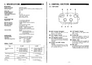 Alinco DJ-560 VHF UHF FM Radio Instruction Manual page 3
