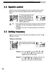 Alinco DJ-X10 VHF UHF FM Radio Instruction Owners Manual page 20