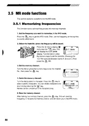 Alinco DJ-X10 VHF UHF FM Radio Instruction Owners Manual page 48
