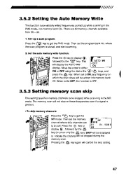 Alinco DJ-X10 VHF UHF FM Radio Instruction Owners Manual page 49