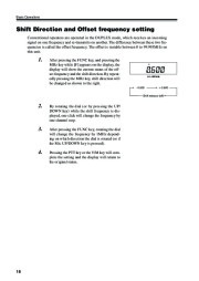 Alinco DR-620 VHF UHF FM Radio Owners Manual page 20