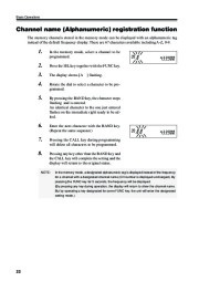 Alinco DR-620 VHF UHF FM Radio Owners Manual page 24