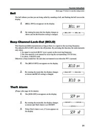 Alinco DR-620 VHF UHF FM Radio Owners Manual page 33