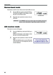 Alinco DR-620 VHF UHF FM Radio Owners Manual page 42