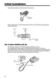 Alinco DR-620 VHF UHF FM Radio Owners Manual page 8