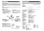 Alinco DR-M03 DR M06 VHF UHF FM Radio Owners Manual page 3