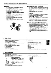 Alinco DJ-193 DJ-493 VHF UHF FM Radio Instruction Owners Manual page 4