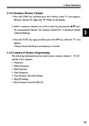Alinco DJ-S40 VHF UHF FM Radio Instruction Owners Manual page 17
