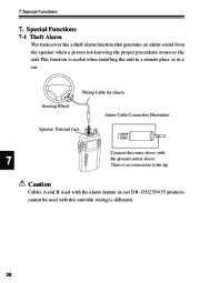 Alinco DJ-S40 VHF UHF FM Radio Instruction Owners Manual page 32