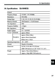Alinco DJ-S40 VHF UHF FM Radio Instruction Owners Manual page 41