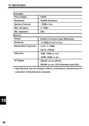 Alinco DJ-S40 VHF UHF FM Radio Instruction Owners Manual page 42