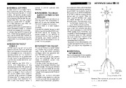 Alinco DR-1200 VHF UHF FM Radio Instruction Manual page 10
