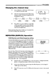 Alinco DR-135 DR-265 DR-435 VHF UHF FM Radio Owners Manual page 17