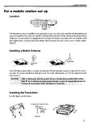 Alinco DR-135 DR-265 DR-435 VHF UHF FM Radio Owners Manual page 9