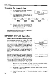 Alinco DR-135 DR-435 MK3 FXE VHF UHF FM Radio Instruction Manual page 22