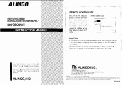 Alinco DM-330MVE VHF UHF FM Radio Instruction Owners Manual page 1
