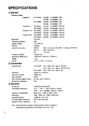 Alinco DR-605 Tranciever VHF UHF FM Radio Service Manual page 2