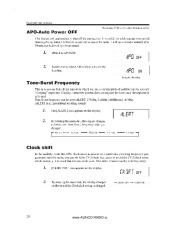 Alinco DR-635 VHF UHF FM Radio Instruction Owners Manual page 32
