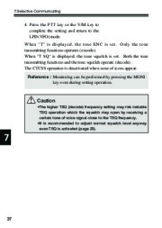 Alinco DJ-S45 CQ T E VHF UHF FM Radio Owners Manual page 38