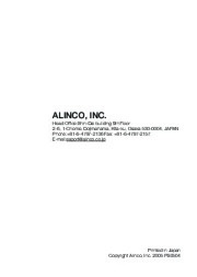 Alinco DJ-S45 CQ T E VHF UHF FM Radio Owners Manual page 48