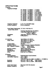 Alinco DR-130 VHF UHF FM Radio Instruction Service Manual page 2