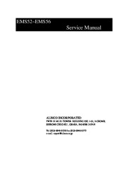 Alinco EMS52 EMS56 VHF UHF FM Radio Instruction Owners Manual page 1