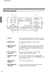 Alinco DX-70 HF 50 FM Radio Instruction Owners Manual page 20