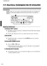 Alinco DX-70 HF 50 FM Radio Instruction Owners Manual page 44