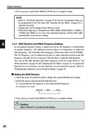 Alinco DJ-S17 DJ-S47 E TFH VHF UHF FM Radio Instruction Owners Manual page 26