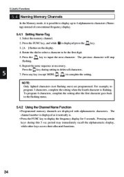 Alinco DJ-S17 DJ-S47 E TFH VHF UHF FM Radio Instruction Owners Manual page 34