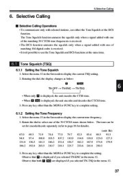 Alinco DJ-S17 DJ-S47 E TFH VHF UHF FM Radio Instruction Owners Manual page 37