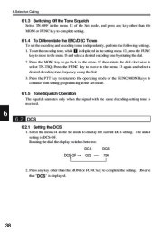 Alinco DJ-S17 DJ-S47 E TFH VHF UHF FM Radio Instruction Owners Manual page 38