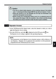 Alinco DJ-S17 DJ-S47 E TFH VHF UHF FM Radio Instruction Owners Manual page 41