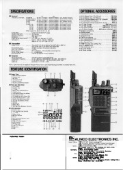 Alinco DJ-180 VHF UHF FM Radio Instruction Owners Manual page 2