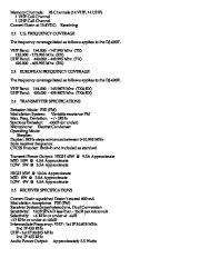 Alinco DJ-600T Radio Instruction Owners Manual page 2