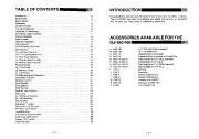 Alinco DJ-160 TE DJ-460 TE VHF UHF FM Radio Instruction Owners Manual page 2