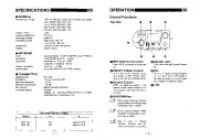 Alinco DJ-160 TE DJ-460 TE VHF UHF FM Radio Instruction Owners Manual page 3