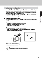 Alinco DJ-X3 T E FM Radio Instruction Owners Manual page 17