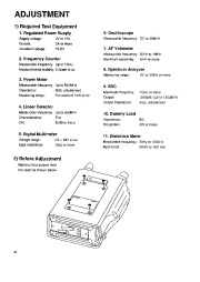 Alinco DJ-180 DJ-1400 VHF UHF FM Radio Instruction Service Manual page 39