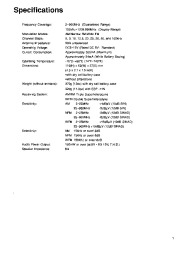Alinco DJ-X1 DJ- X1D VHF UHF FM Radio Owners Manual page 2