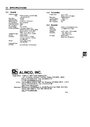 Alinco DJ-446 VHF UHF FM Radio Instruction Owners Manual page 15