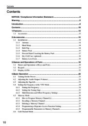 Alinco DJ-V17T E R TFH Radio Instruction Owners Manual page 10