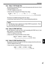 Alinco DJ-V17T E R TFH Radio Instruction Owners Manual page 47