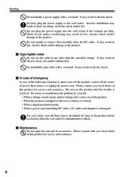 Alinco DJ-V17T E R TFH Radio Instruction Owners Manual page 6
