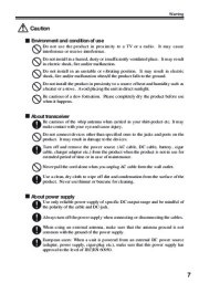 Alinco DJ-V17T E R TFH Radio Instruction Owners Manual page 7