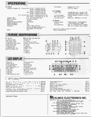 Alinco DJ-582 VHF UHF FM Radio Instruction Owners Manual page 2