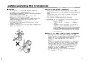 Alinco DJ-593 T E MkII VHF UHF FM Radio Instruction Owners Manual page 5