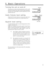Alinco DR-135 VHF UHF FM Radio Instruction Owners Manual page 15