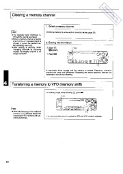 Alinco DR-610T DR-610E VHF UHF FM Radio Instruction Owners Manual page 22
